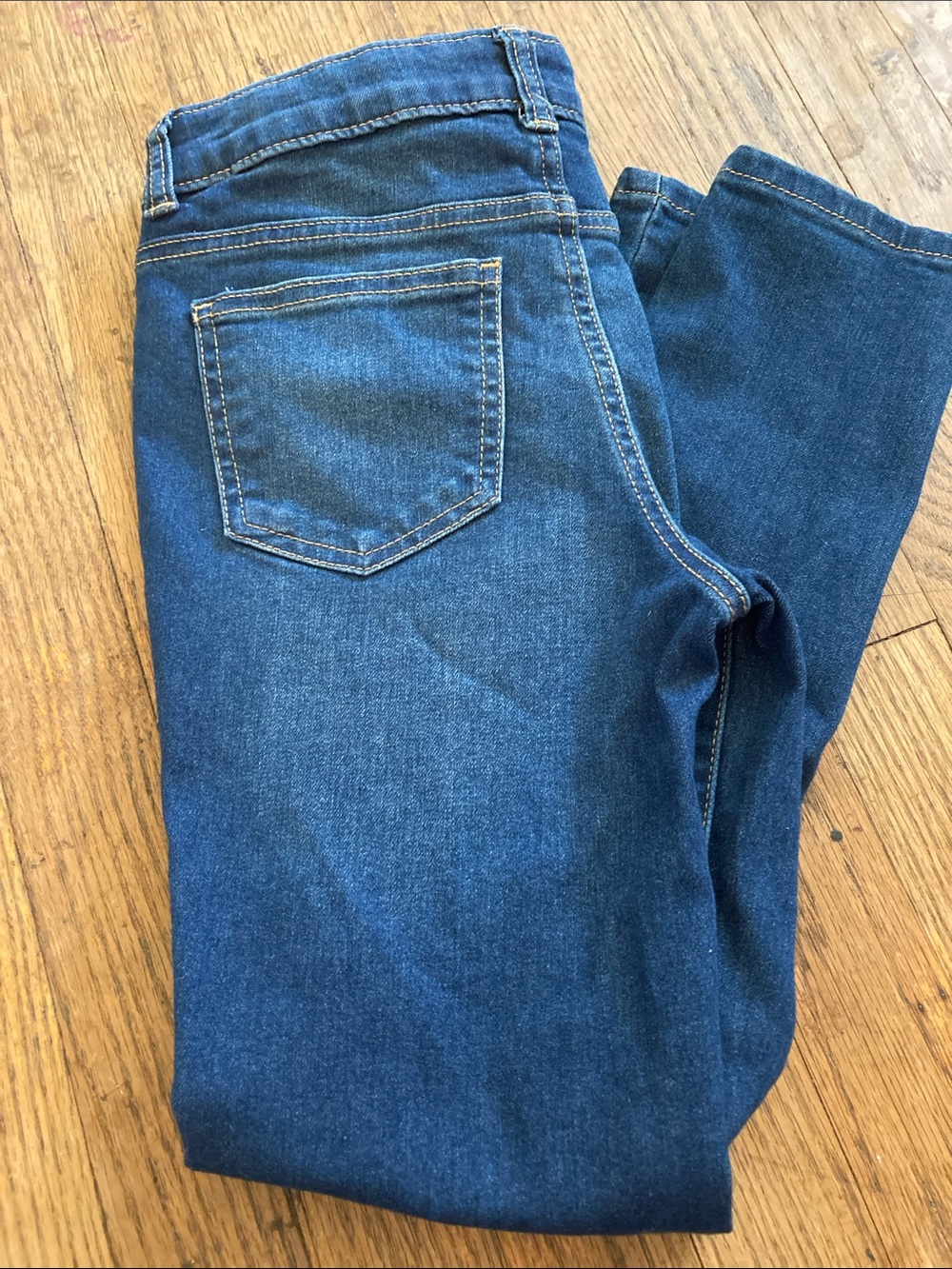 Classic Dark Wash Girls Denim Jeans -Wondernation